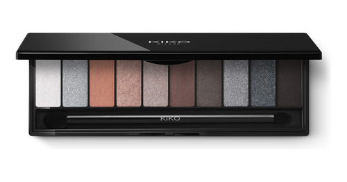 Kiko - Paleta 10 Sombras Gris Nude Marron Oscuro Claros 