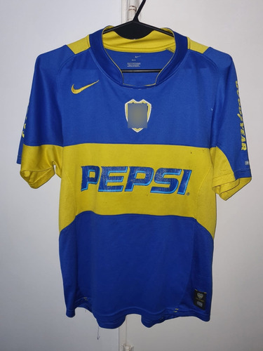 Camiseta Boca Juniors 2004 Titular Pepsi Talle S #10 Tevez