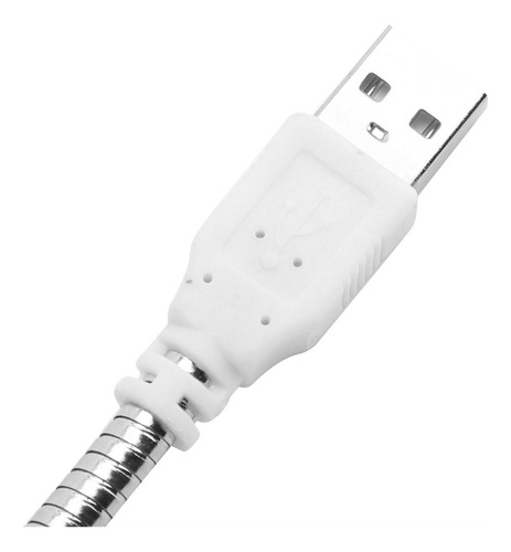 Luz Led Usb Portátil Con Cuello Flexible De 1 W, Lectura Noc