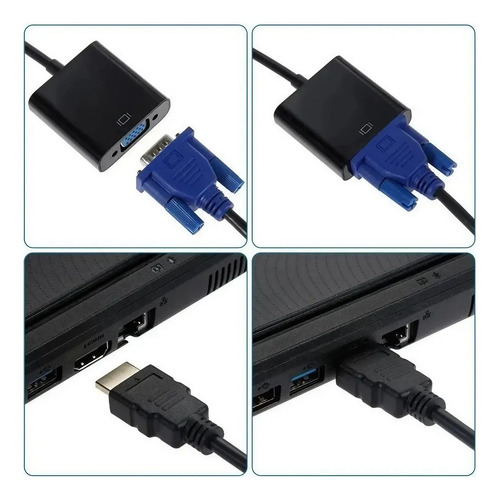 Adaptador Display Port A Vga Ub