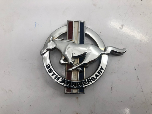 Emblema De 35anos De Aniversário Ford Mustang