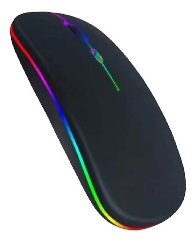  Mouse Ratón Recargable Inalámbrico Y Bluetooth5.0+2.4g Rgb