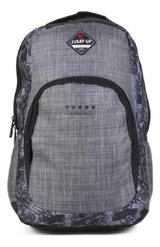 Mochila De Costas Jump Up Laptop Preta Vast Sky