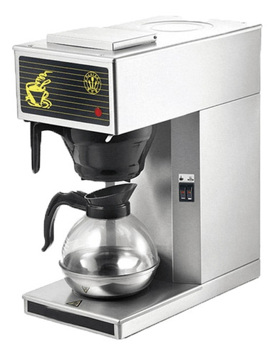 Maquina De Cafe Cafetera Comercial 1.7 Lt Acero Inoxidable