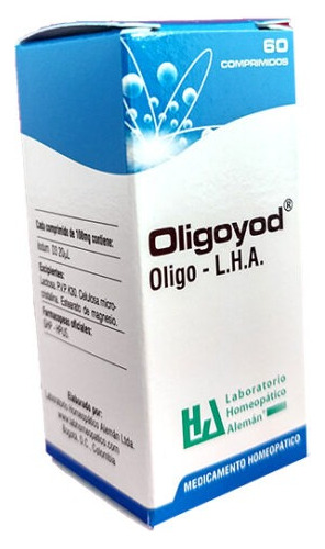 Oligoyod - Tabletas X60  - Lha - Unidad a $773
