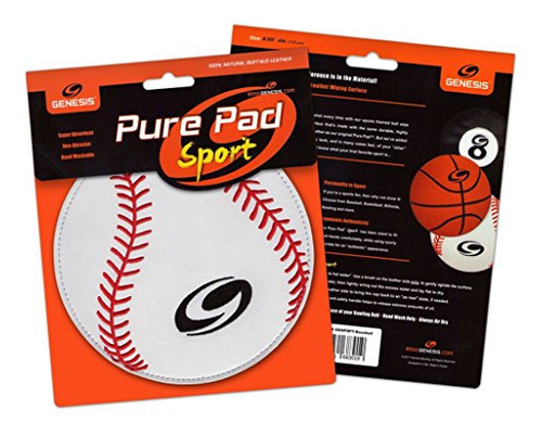 Genesis Pure Pad Sport Bowling Ball Wipe Pad- Baseball ...