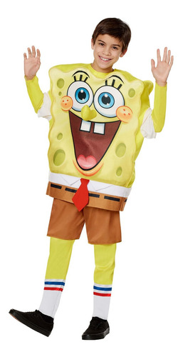 Disfraz De Bob Esponja Spongebob Para Niños Envio Gratis D