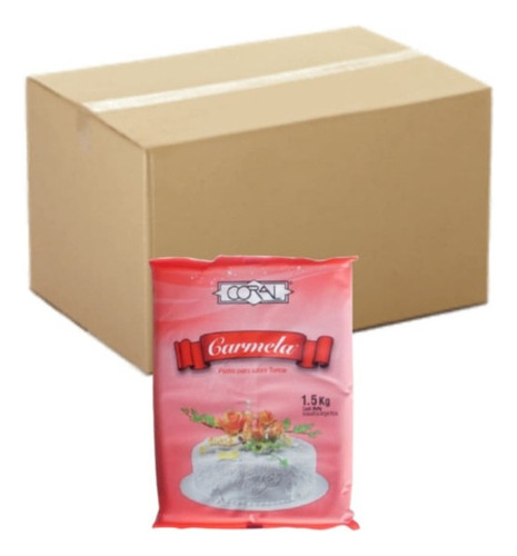 Pasta Cobertura Carmela 6x1.5kg - Cotillón Waf