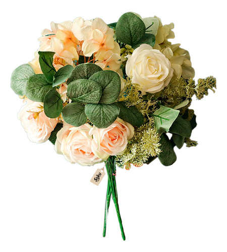 Soku Bouquet Rosas Flores Evento Quinceñera Boda Centro Mesa Color Coral