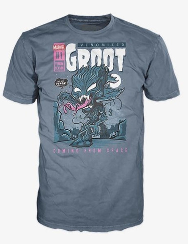 Funko Pop! Venomized Groot 511 Ht Glow In The Dark Playera