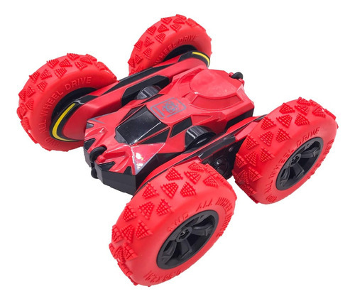 Carro A Control Remoto De Giros Stunt 360° Color Rojo