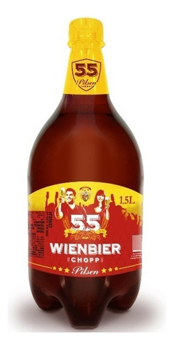 Chopp Wienbier 55 Pilsen 1,5l (12un)