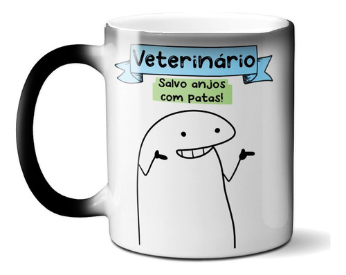 Caneca Mágica Profissão Veterinário