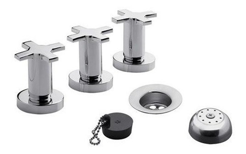 Imagen 1 de 3 de Griferia De Bidet Fv Alerce 0295/d7 Cierre Ceramico-maderwil