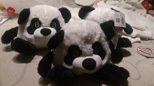 Peluche 25cm Oso Panda Forma De Pelota Excelentes Miralo
