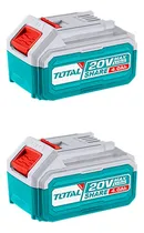 Comprar Pack 2 Baterías De Litio-ion 20v 4 Amperes Industrial Total