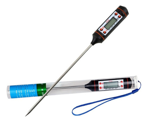 Termometro Digital Culinario Tipo Espeto Alimentos Cozinha