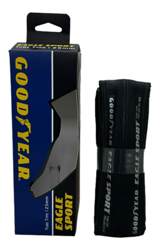 Pneu Speed Goodyear Eagle Sport Tube Type Preto 700x25