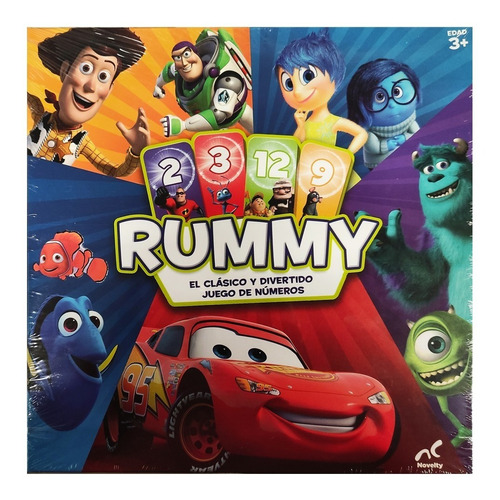 Rummy - Juego De Mesa - Disney