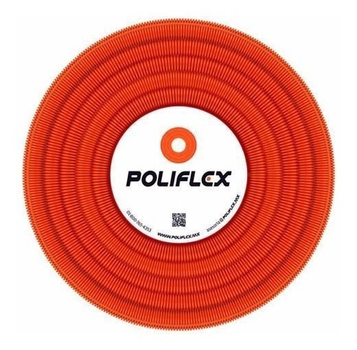 Poliflex Original Naranja De 3/4 Rollo De 50 Metros Con Kit