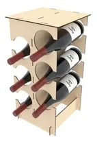 Comprar Cavas, Soportes Para Botellas De Vino 6 Talotita Mdf
