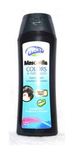 Mascarilla Color Negro Humo 350ml Meicy - mL a $83