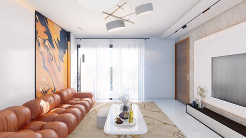 Imagen 8 de 10 de Apartamentos En Torre Con Gimnasio Y Piscina En Santiago (hfa-246)