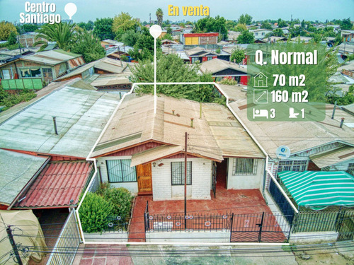 Casa A La Venta En Quinta Normal. Acogedora Y Bien Mantenida