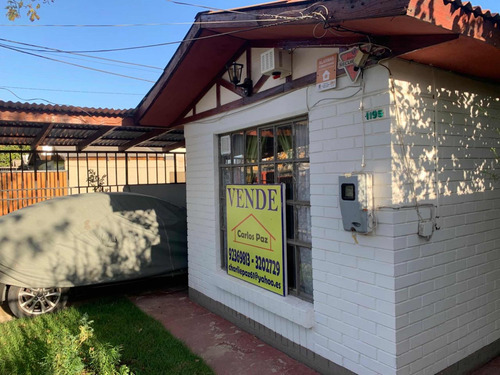 , Se Vende Casa De 3 Dormitorios En Belloto 2000 Quilpué