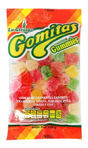 23pzs Gomitas La Giralda Chica Bolsa 100 Gr