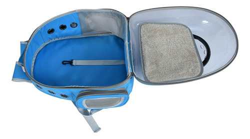 Bolsa Mochila Pet Joy Com Visor Poliéster Santino