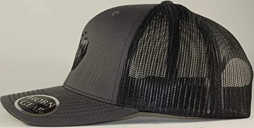 Gorra Trucker Horn Gear - Edición De Sombrero De Montaña