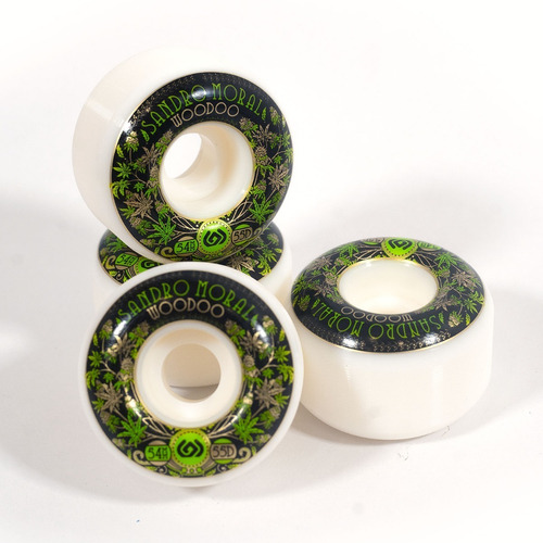Imagen 2 de 4 de Ruedas De Skate Woodoo Sandro Moral Pro Ii Pack 777