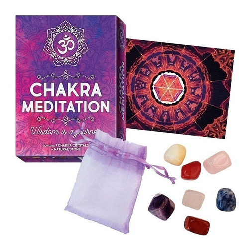 Oráculo Chakra Meditation ( Instructivo + Cristales )