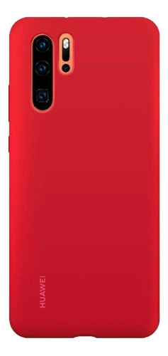 Funda Case Para Huawei P30 Pro Soft Feeling Antishock Rojo