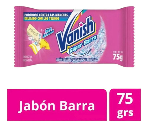 Jabón En Barra Quitamanchas Vanish 75g