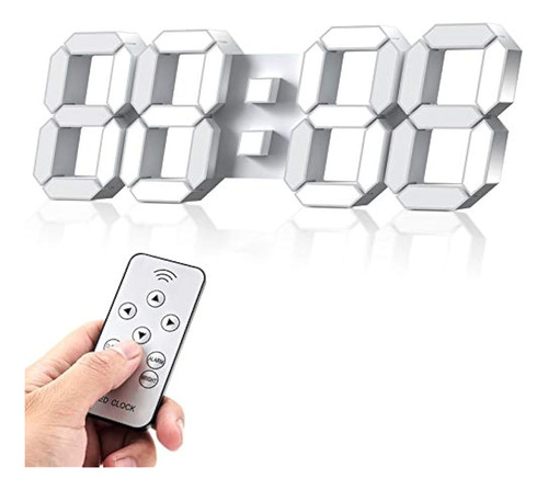 Actualizar El Reloj De Pared Led 3d 14.5? Con Control Remoto