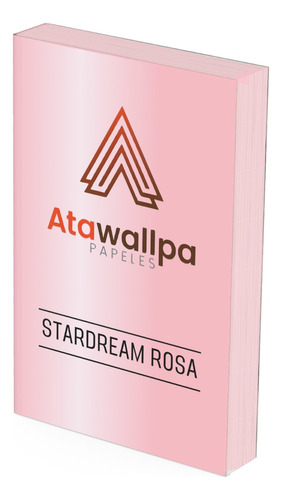 Papel Perlado A3 10 Hojas 120 Grs Stardream Rosa