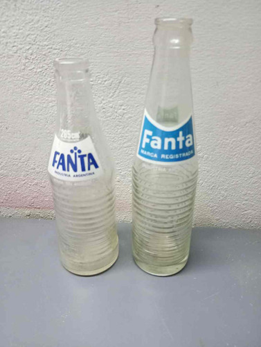 Antiguas Botellas De Gaseosa Fanta Antigüedades (Usado)