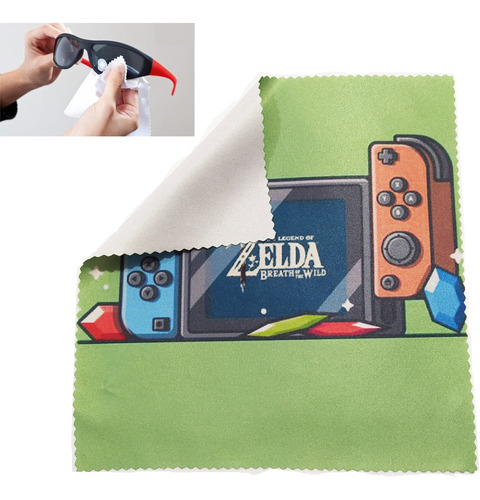 Paño Limpieza Lentes Zelda Nintendo Switch