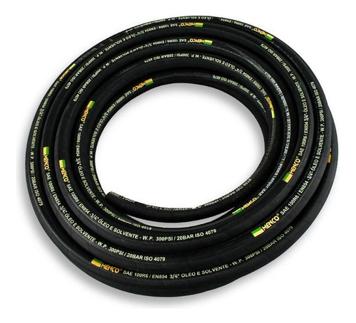 Manguera hidráulica R6 Menco de 3/4 pulgadas, 3 m