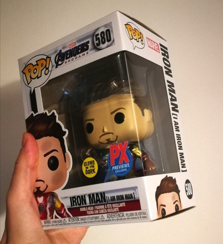 Funko Pop! Marvel I Am Iron Man 580 Px Original En Stock