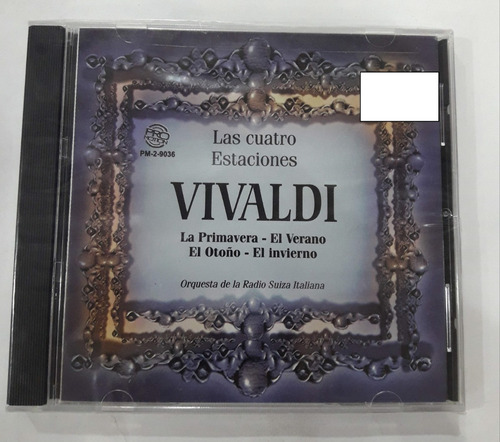 Vivaldi: Las 4 Estaciones Vrs Interpretes- Cd Nuevo Sellado
