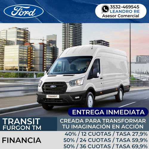 Imagen 2 de 2 de Ford Transit Furgon Tm 2023