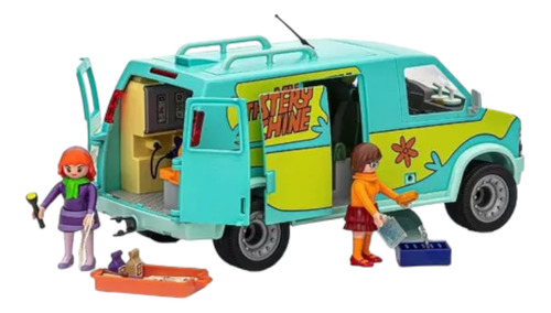 Playmobil Scooby Doo La Máquina Del Misterio Con Auto 70286