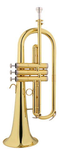 Flugel Horn Knight Jbfh-1100 3 Pistones C/estuche Cuo