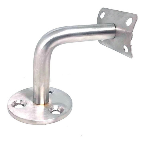 Soporte Pasamanos Curvo Para Atornillar Acero Inox Bronzen