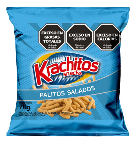 Pack X 3 Palitos Salados Krachitos X 70 Grs.