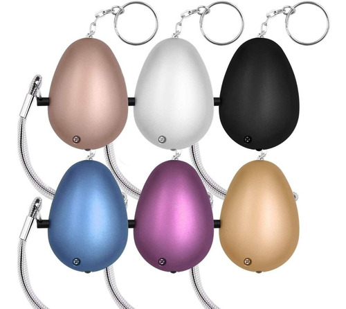 Alarma Personal Pack De 6, Llavero Para Emergencias 140db