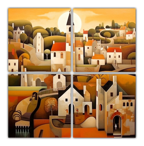 40x40cm Cuadros Decorativos Estilo George Birrell Flores